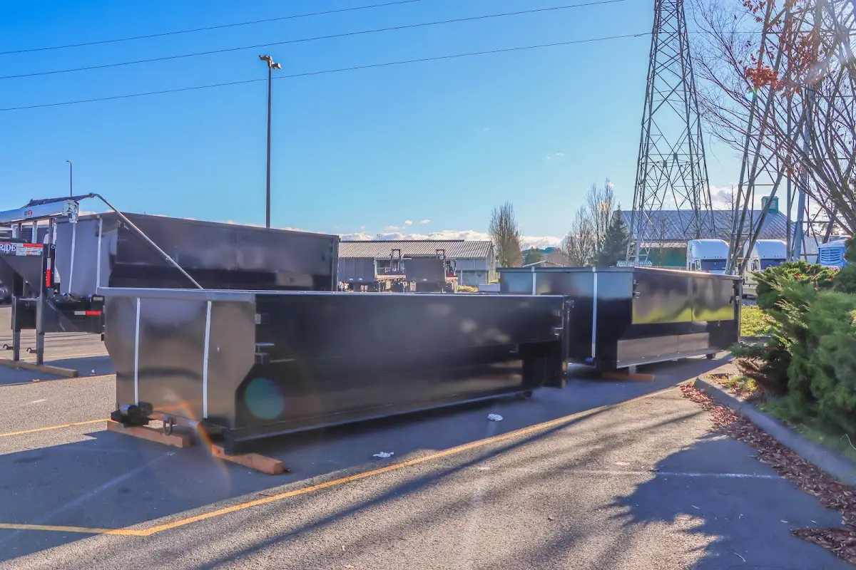 Professional dumpster rental and junk removal service in North Baltimore